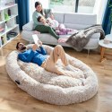 Legowisko dla psa i ludzi | Human Dog Bed XXL InnovaGoods Beige (Odnowione B)