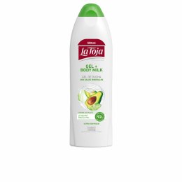 Żel pod Prysznic La Toja Gel + Body Milk Awokado (550 ml)