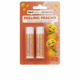 Balsam do Ust Face Facts Feeling Peachy Brzoskwinia 2 Sztuk 4,25 g