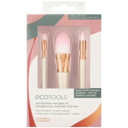 Zestaw Pędzli do Makijażu Ecotools Ready Glow Edycja limitowana 3 Części