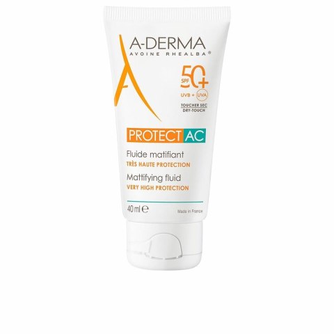 Nawilżający Fluid Matujący A-Derma Protect AC 40 ml