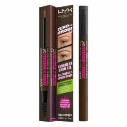 Żel zwiększający objętość brwi NYX Zero To Brow Nº 07 Espresso 2 ml