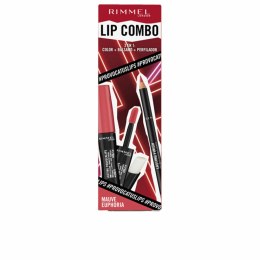 Zestaw Do Makijażu Rimmel London Lip Combo 3 Części Mauve Euphoria