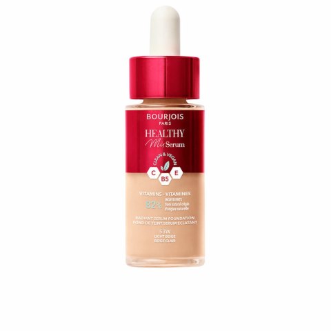 Płynny Podkład do Twarzy Bourjois Healthy Mix Nº 53W Light beige Nº 53w-Light Beige 30 ml Serum