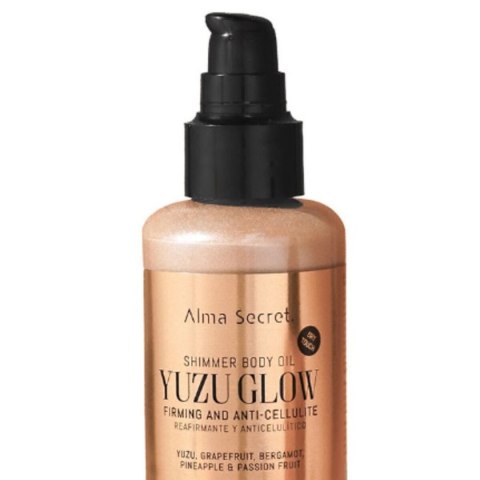 Olejek do Ciała Antycellulitowy Alma Secret Yuzu Glow 100 ml Rozświetlacz