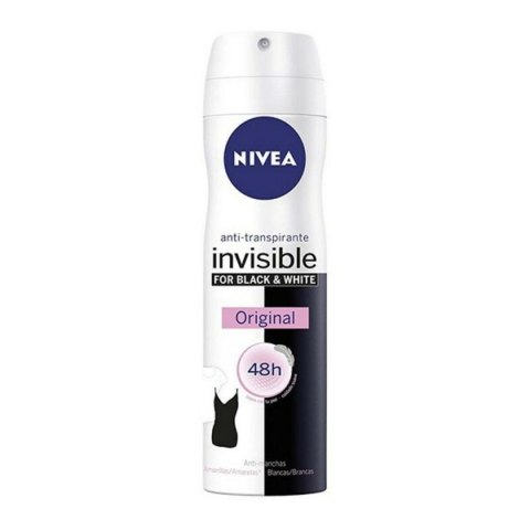 Dezodorant w Sprayu Black & White Invisible Nivea (200 ml)