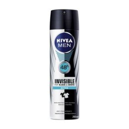 Dezodorant w Sprayu Men Black & White Active Nivea Men Black White Active (200 ml) 200 ml