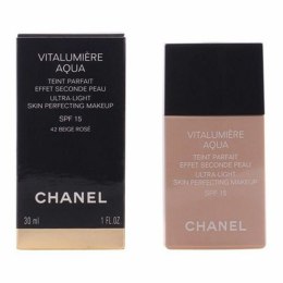 Płynny Podkład do Twarzy Vitalumière Aqua Chanel - 40 - beige désert 30 ml