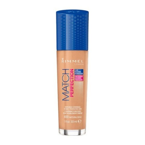 Płynny Podkład do Twarzy Match Perfection Rimmel London (30 ml) - 102 - light nude 30 ml