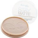 Puder kompaktowy Stay Matte Rimmel London - 005 - silky beige 14 g