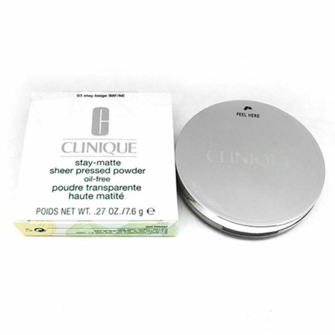 Puder kompaktowy Stay Matte Clinique - 01 - stay buff 7,6 g