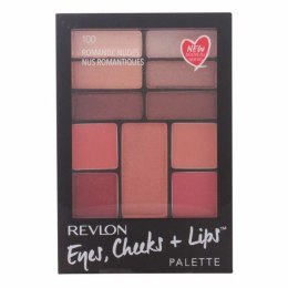 Zestaw do makijażu Eyes Cheeks Lips Revlon (1 Sztuk) - 100 - Romantic Nudes