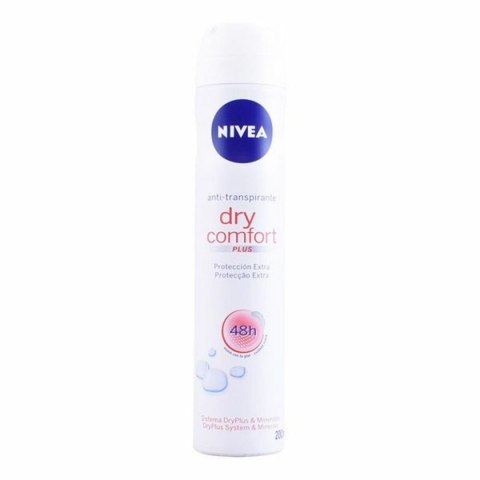 Dezodorant w Sprayu Dry Comfort Nivea Dry Comfort (200 ml) 200 ml