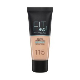 Płynny Podkład do Twarzy Fit me Maybelline 30 ml - 110 - porcelaine