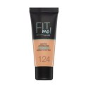 Płynny Podkład do Twarzy Fit me Maybelline 30 ml - 128 - warm nude