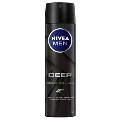 Dezodorant w Sprayu Men Deep Black Carbon Nivea J25107-bf (150 ml) 150 ml