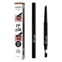 Kosmetyki do brwi Fill & Fluff NYX (15 g) - black 15 gr