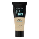 Płynny Podkład do Twarzy Fit Me! Maybelline (30 ml) (30 ml) - 101-true ivory 30 ml