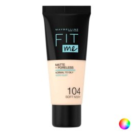 Płynny Podkład do Twarzy Fit Me! Maybelline (30 ml) (30 ml) - 103-pure ivory 30 ml