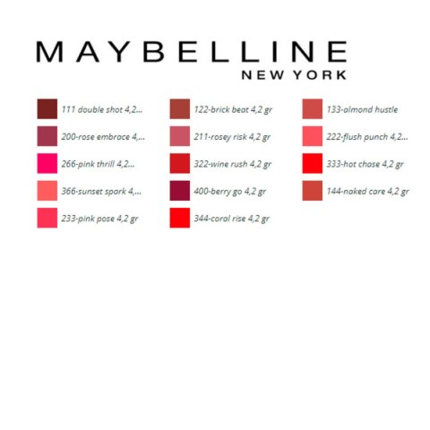 Pomadki Color Sensational Maybelline (4,2 g) - 133-almond hustle 4,2 gr