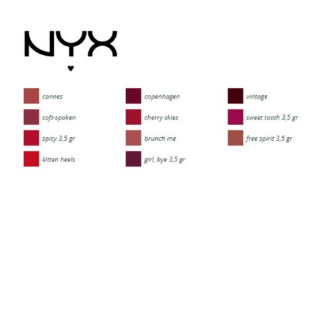 Konturówka do Ust Suede NYX (3,5 g) 3,5 g - girl, bye 3,5 gr