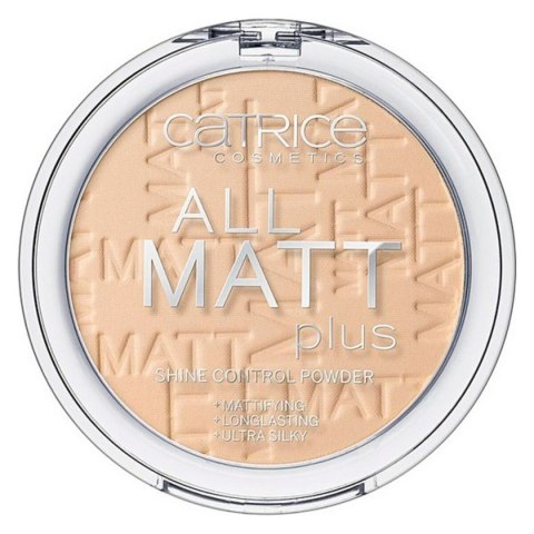 Puder kompaktowy All Matt Plus Catrice (10 g) - 030-warm beige 10 gr