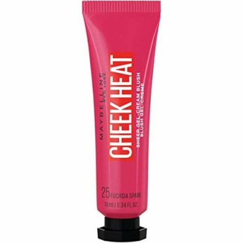 Róż Cheek Heat Maybelline (8 ml) 10 ml - 25-fuchsia spark