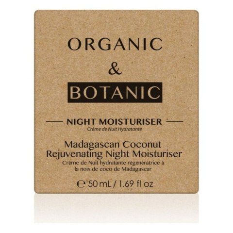 Krem na Noc Madagascan Coconut Organic & Botanic OBMCNM 50 ml