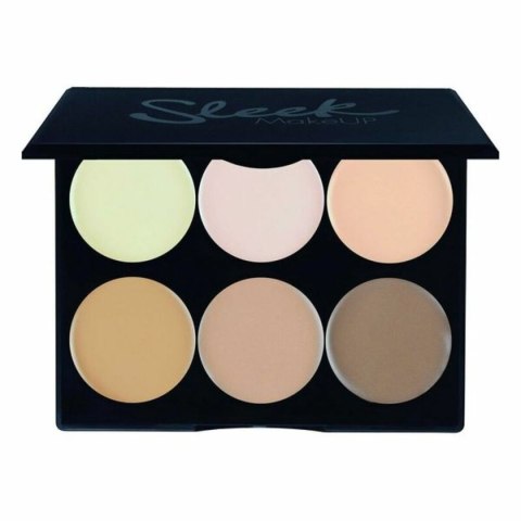 Paleta Sleek Cream Contour Kit Rozświetlacz Makijaż Light