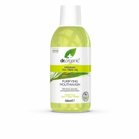 Płyn do Płukania Ust Dr.Organic Bioactive Organic 500 ml Olejek z drzewa herbacianego