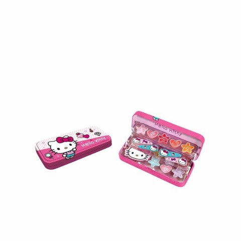 Zestaw do Makijażu dla Dzieci Hello Kitty Hello Kitty Plumier Alumino Maquillaje 18 Części