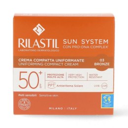 Kompaktowy puder brązujący Rilastil Sun System Bronze Spf 50+ (10 g)