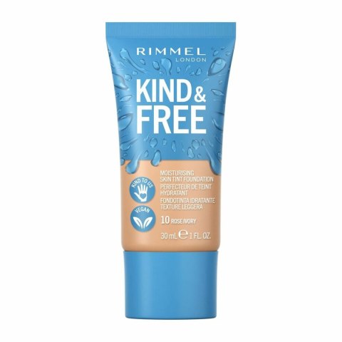 Kremowy podkład do makijażu Rimmel London Kind & Free 10-rose ivory (30 ml)