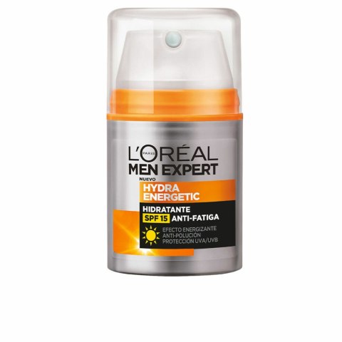 Kuracja Zwalczająca Zmęczenie na Dzień L'Oreal Make Up Men Expert Hydra Energetic Spf 15 50 ml