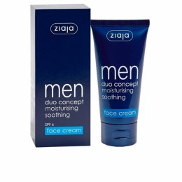 Nawilżający krem do twarzy Ziaja Men Spf 6 (50 ml)