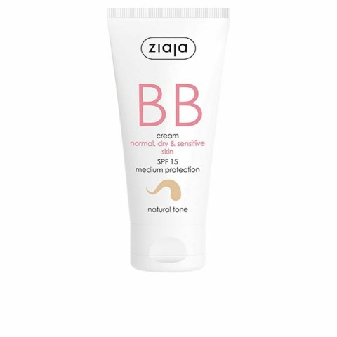 Nawilżający krem koloryzujący Ziaja Bb Cream Naturalny Spf 15 50 ml