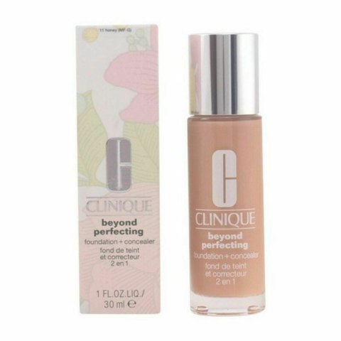 Płynny Podkład do Twarzy Clinique Beyond Perfecting Nº 21 Cream caramel Nº 21-Cream Caramel 30 ml Korektor Twarzy