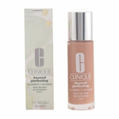 Płynny Podkład do Twarzy Clinique Beyond Perfecting Nº 21 Cream caramel Nº 21-Cream Caramel 30 ml Korektor Twarzy