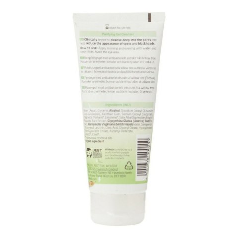 Środek Czyszczący do Twarzy Weleda Naturally Clear Żel Oczyszczający 100 ml