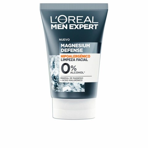 Żel Czyszczący do Twarzy L'Oreal Make Up Men Expert Magnesium Defense 100 ml