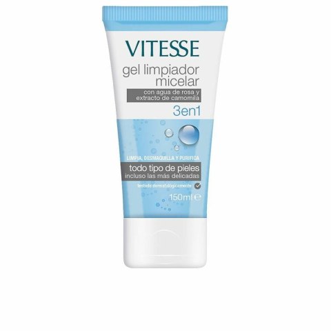 Żel Czyszczący do Twarzy Vitesse Gel Limpiador Micelar 150 ml Rumianek Woda różana 3 w 1