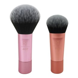 Zestaw Pędzli do Makijażu Real Techniques Mini Brush Duo 2 Części (2 pcs)