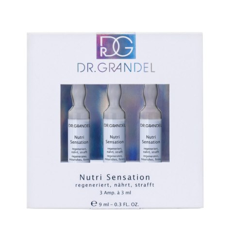 Ampułki Dr. Grandel Nutri Sensation 9 ml Ujędrniające 3 Sztuk