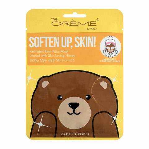 Maseczka do Twarzy The Crème Shop Soften Up, Skin! Bear (25 g)