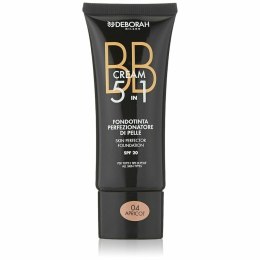 Nawilżający krem koloryzujący BB Cream Deborah 2147 5 w 1 Nº 04-Apricot