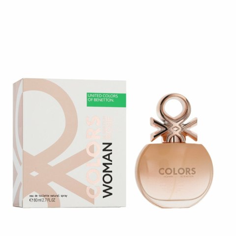 Perfumy Damskie Benetton EDT Colors de Benetton Rose 80 ml