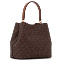 Torba Damska Michael Kors PRATT-BROWN Brązowy 18 X 16 X 9 CM