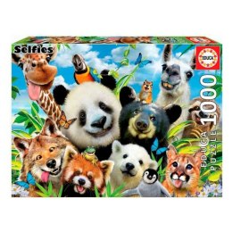 Układanka puzzle Selfies Educa 18117 (1 Sztuk) (1000 pcs)