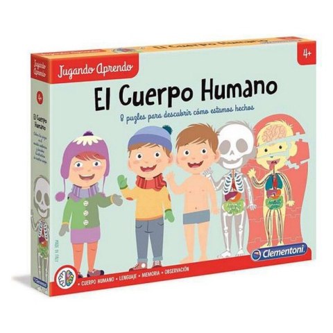 Zabawa Edukacyjna Aprendo el cuerpo humano Clementoni 55114.9 37 x 28 cm (ES) (5 x 37 x 28 cm)