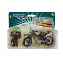 Figurki Superbohaterów Pinypon Motocykl